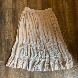 Beautiful Boho Maxi Skirt